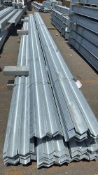 Galvanized angle iron
