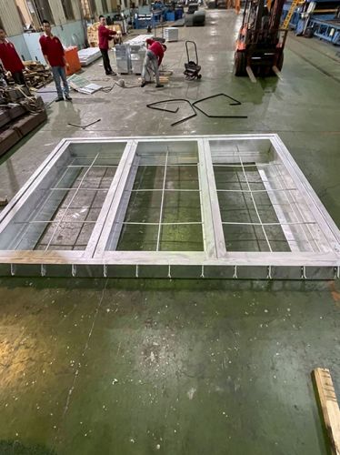 Galvanized cable trench frame