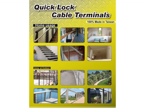 Quick Lock Cable Terminals Home Usage