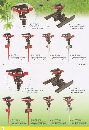 Plastic-Impulse-Sprinklers